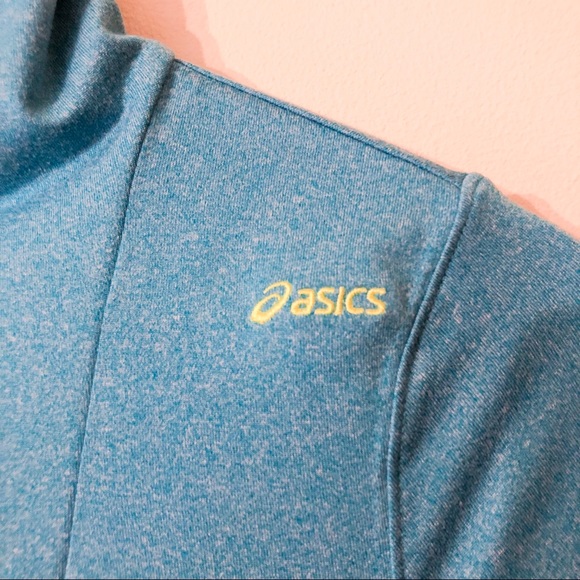 asics | 1/2 zip running pullover sweatshirt xs - Picture 5 of 8
